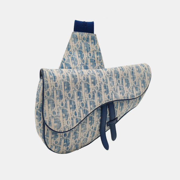 Saddle Medium Fabric Blue