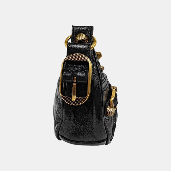 Le Cagole Small Calfskin Black