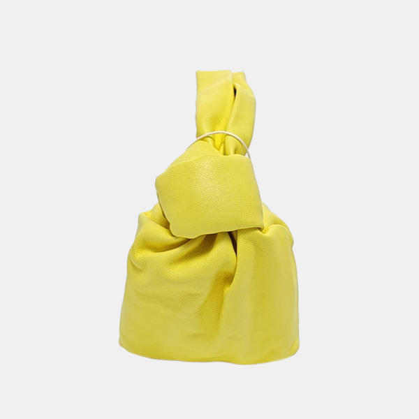 Double Knot Calfskin Yellow