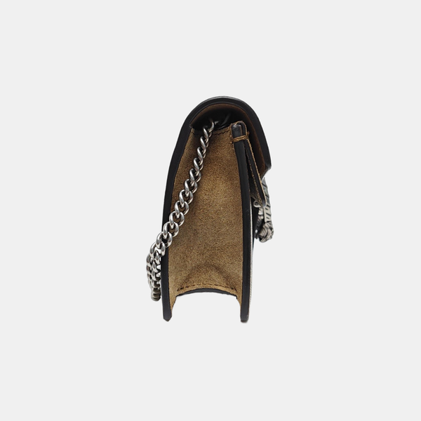 Dionysus Super Mini Monogram Coated Canvas Beige