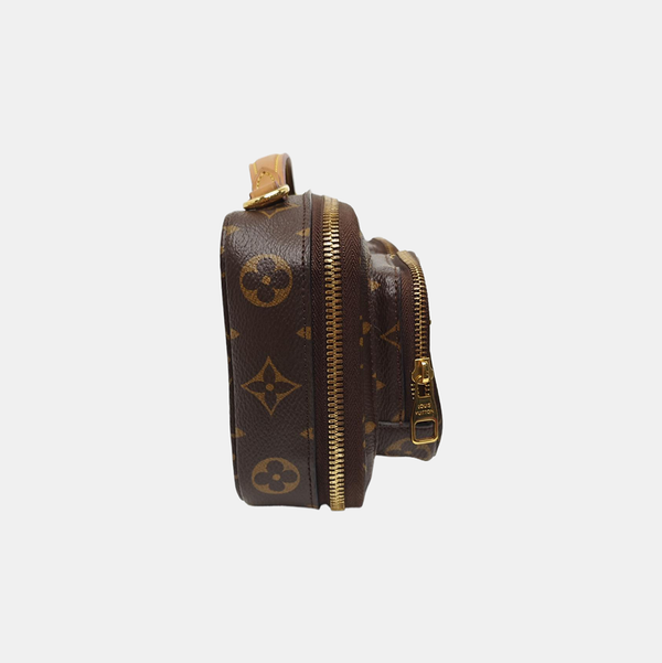 UTILITY Monogram Coated Canvas Brown
