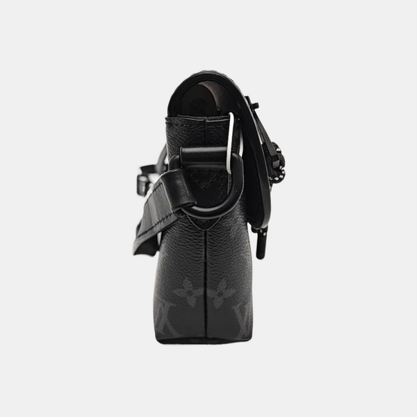 PULSE Mini Monogram Coated Canvas Black