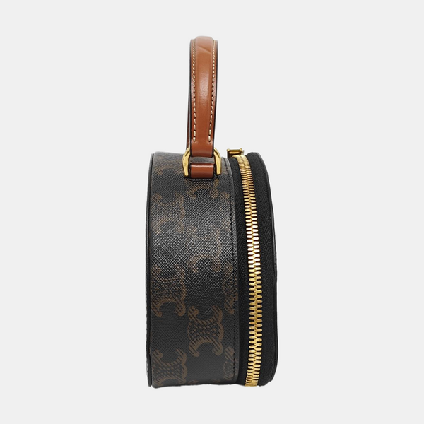 TRIOMPHE Mini Coated Canvas Black