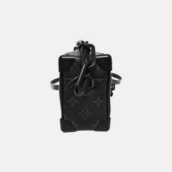 SOFT TRUNK Mini Monogram Coated Canvas Black