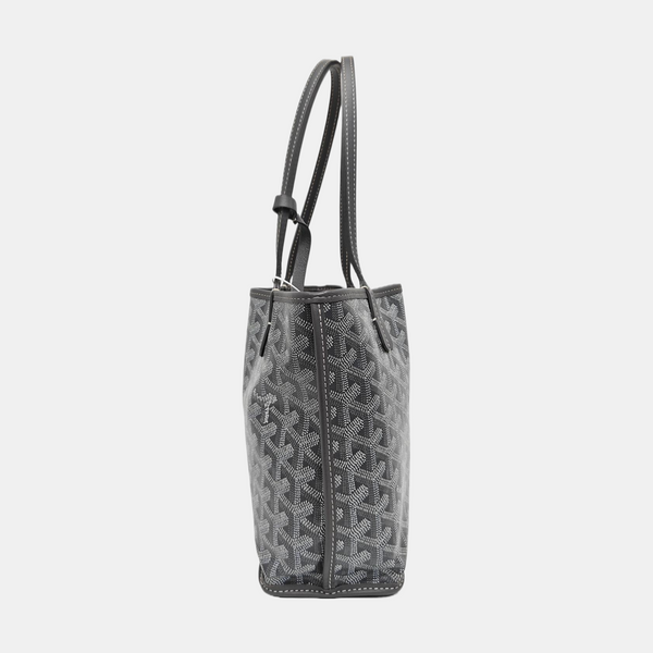 Anjou Coated Canvas Gray