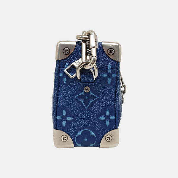 SOFT TRUNK Mini Monogram Calfskin Blue