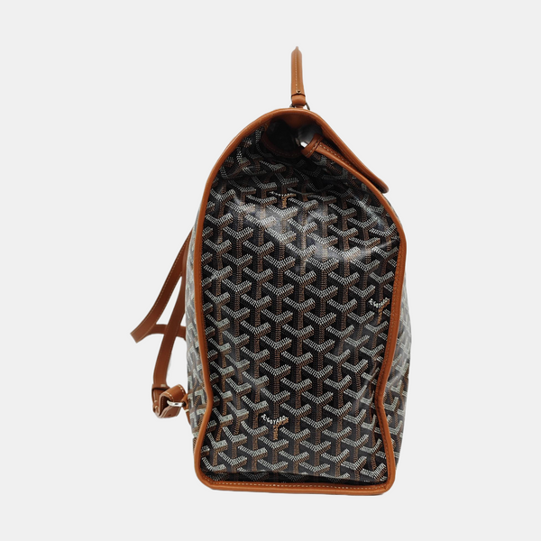 Saint Léger Coated Canvas Brown
