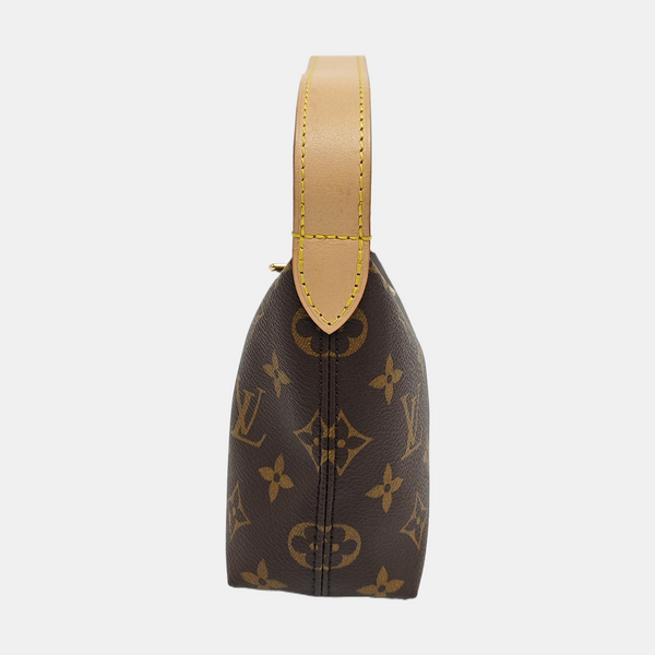 HILLS Monogram Coated Canvas Brown