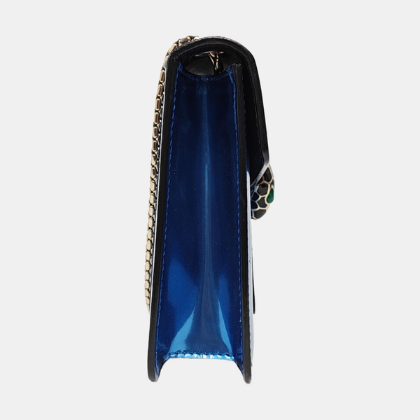 SERPENTI FOREVER Small Calfskin Blue
