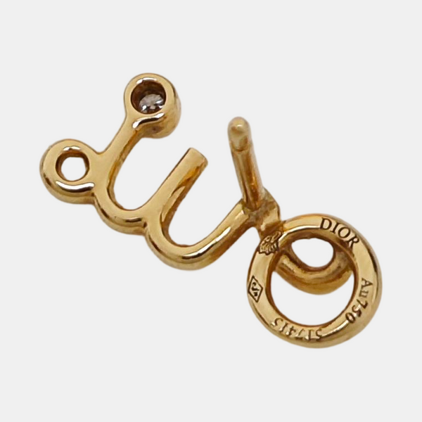 Oui 18k Gold Stud Earrings