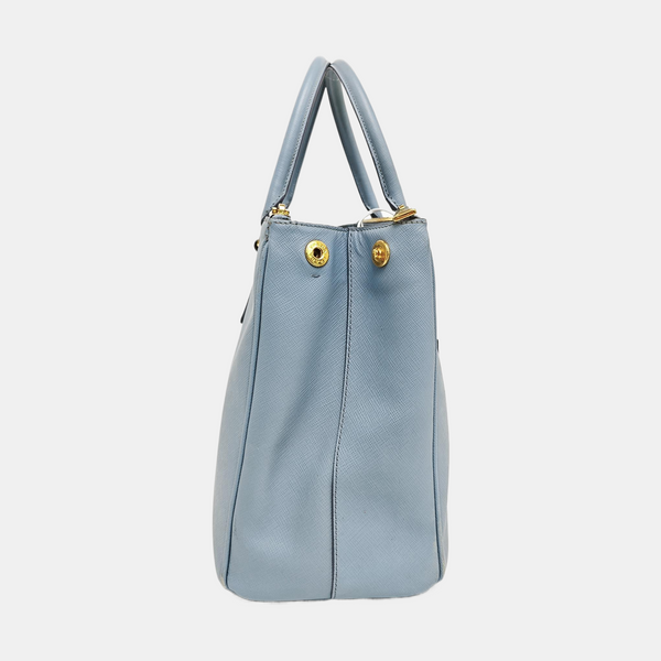 Galleria Extra Large Calfskin Blue