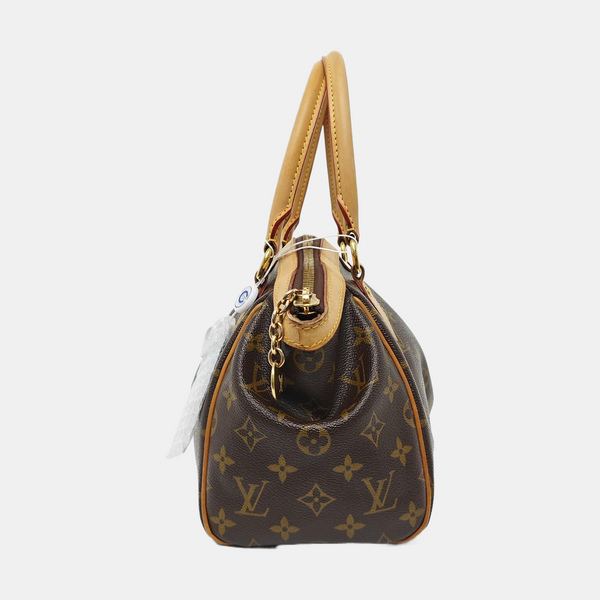 TIVOLI PM Monogram Coated Canvas Brown