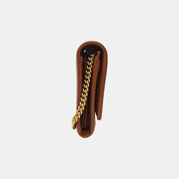 Diana Mini Calfskin Brown