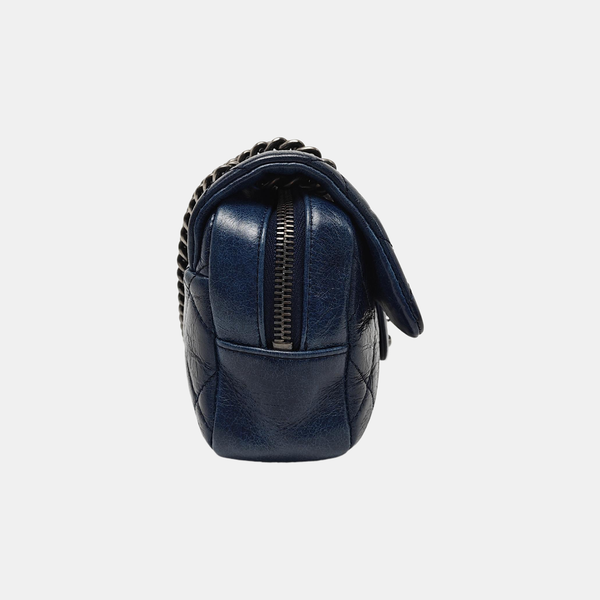 Quilted Calfskin Blue