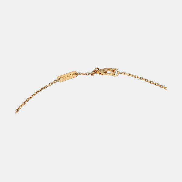 Vintage Alhambra 18k Rose Gold Necklace