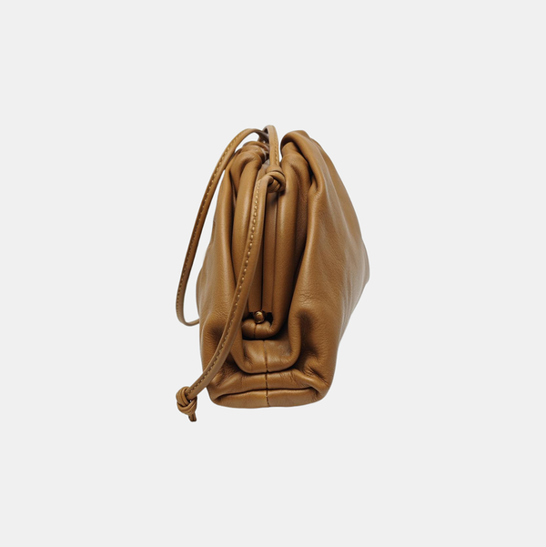 The Pouch Mini Calfskin Brown