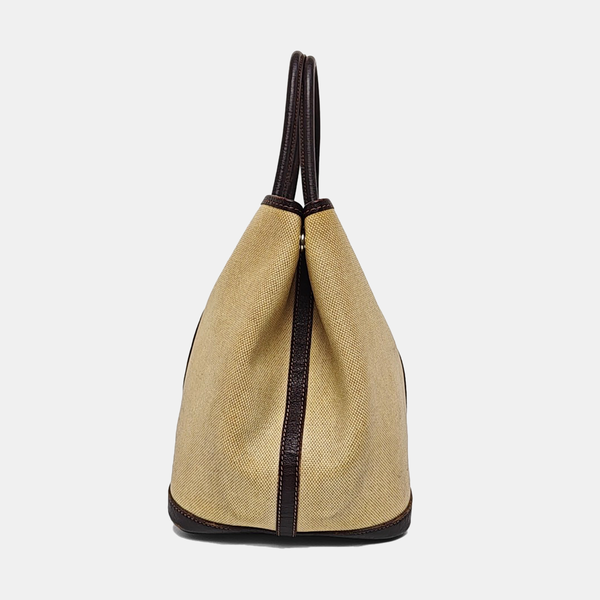 Garden Party 36 Coated Canvas Beige