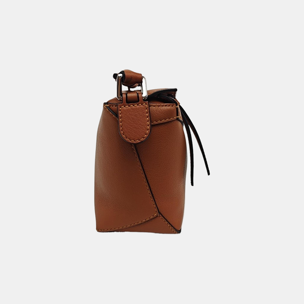 Puzzle Mini Calfskin Brown