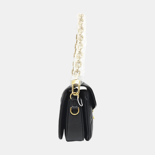 MÉTIS EAST WEST Monogram Calfskin Black