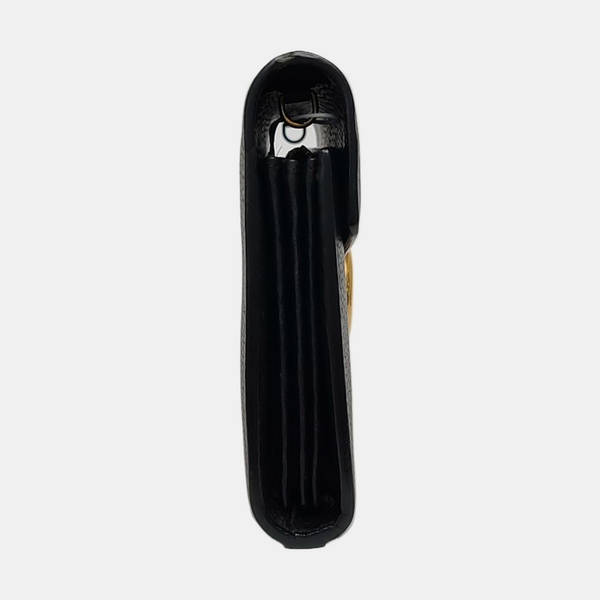 Authenticated pre-owned GG Marmont Mini Calfskin Black - Shoulder Bag at Looply