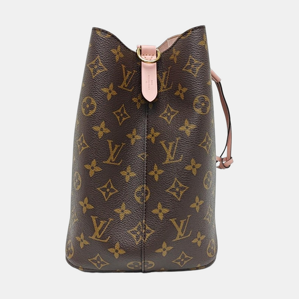 NÉONOÉ MM Monogram Coated Canvas Brown