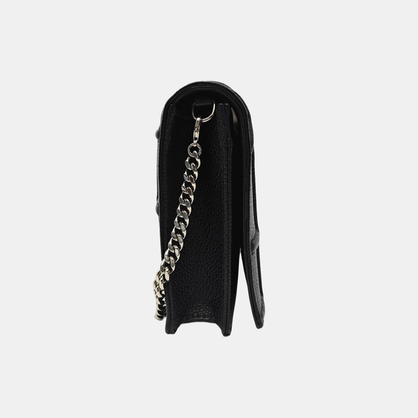 Authenticated pre-owned Diorama Calfskin Black - Crossbody Bag at Looply