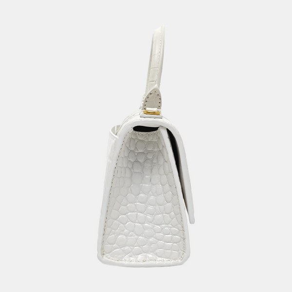 Hourglass XS Calfskin White