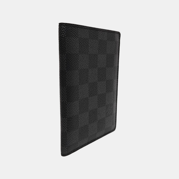 SMART Damier Graphite Coated Canvas Gray Card Holder