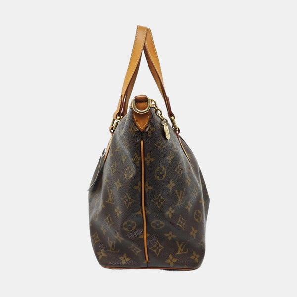 PALERMO PM Monogram Coated Canvas Brown
