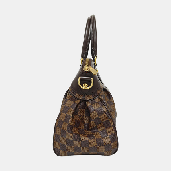 TREVI PM Damier Ebene Coated Canvas Brown