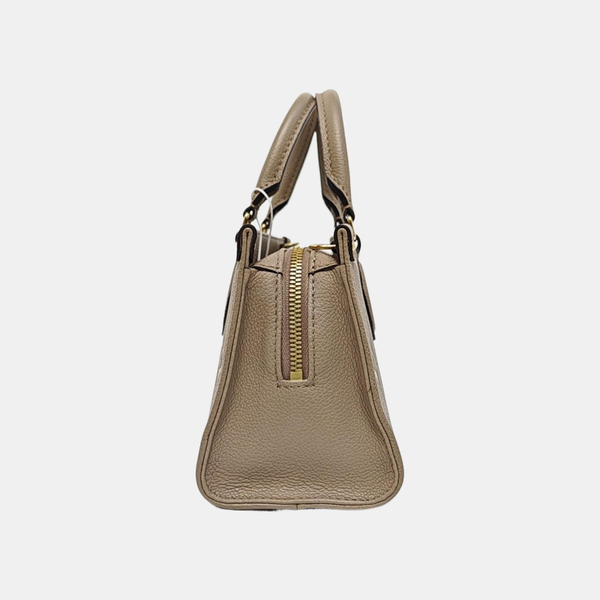 ONTHEGO EAST WEST PM Monogram Calfskin Gray