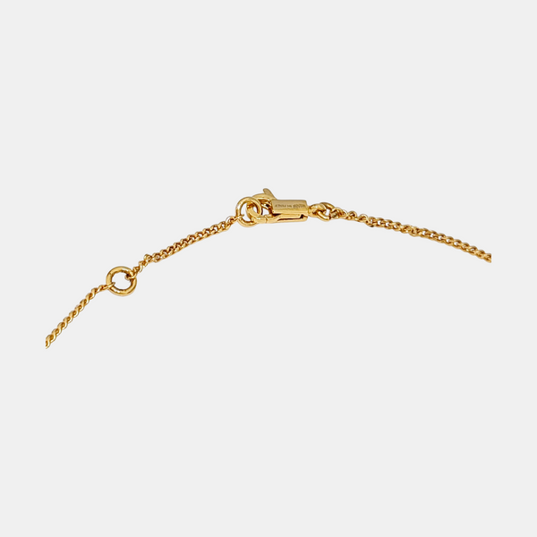 ALPHABET Brass Gold Necklace