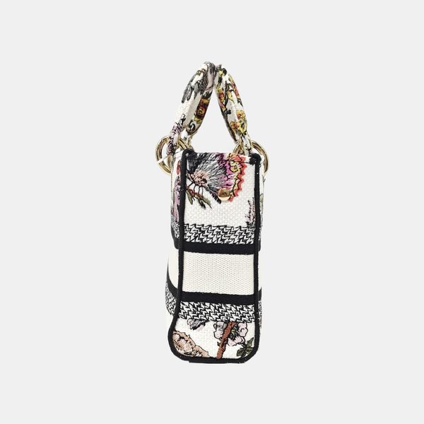 Lady D-Lite Medium Fabric White