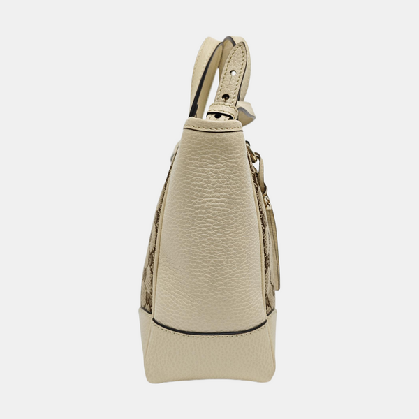 Bree Monogram Canvas Brown