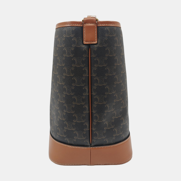 TRIOMPHE CANVAS Medium Coated Canvas Brown