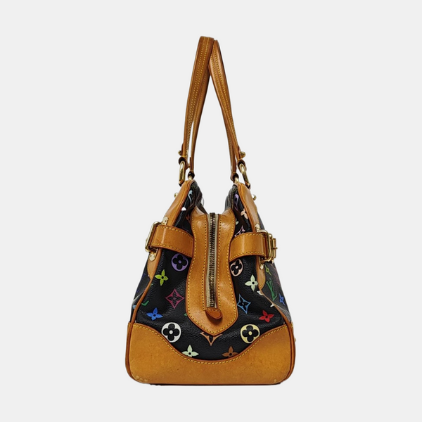 LV × TM CLAUDIA Monogram Coated Canvas Black