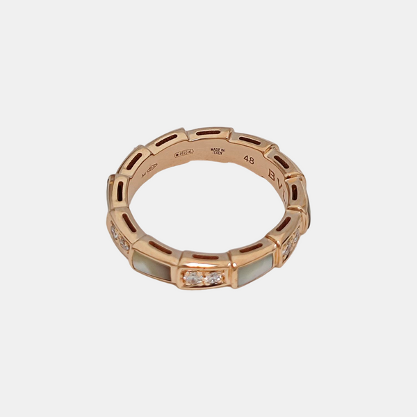 SERPENTI 18k Rose Gold Ring EU 48