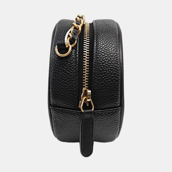 FILIGREE Quilted Grained Calfskin Black