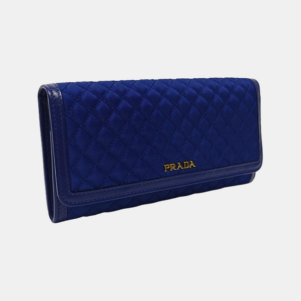 Fabric Wallet Blue