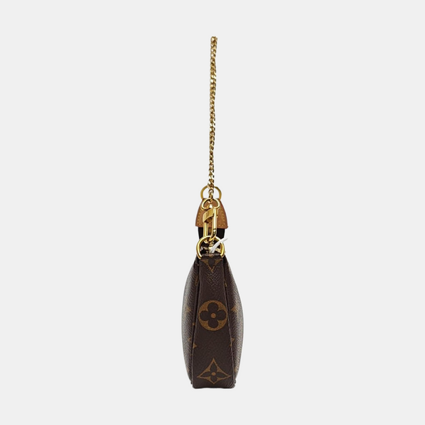 ACCESSOIRES Mini Monogram Coated Canvas Brown