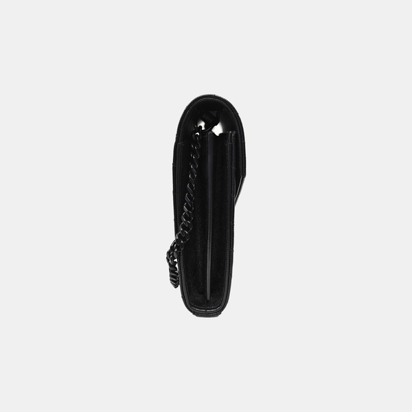 MONOGRAM Medium Chevron Calfskin Black