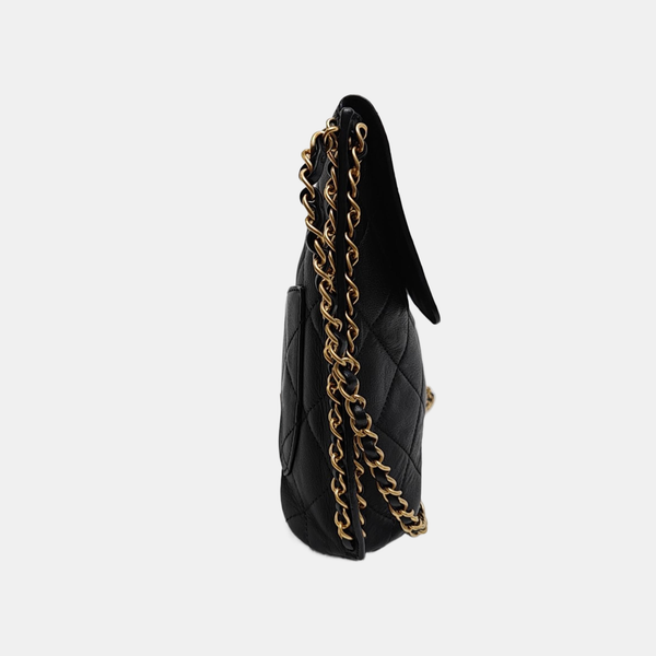Quilted Calfskin Black