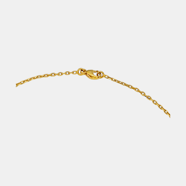 Pop H Metal Gold Necklace