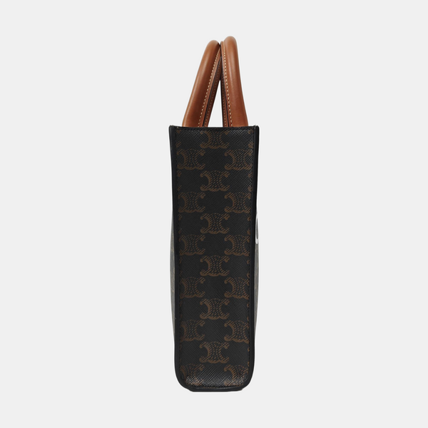 CABAS CELINE Mini Coated Canvas Brown