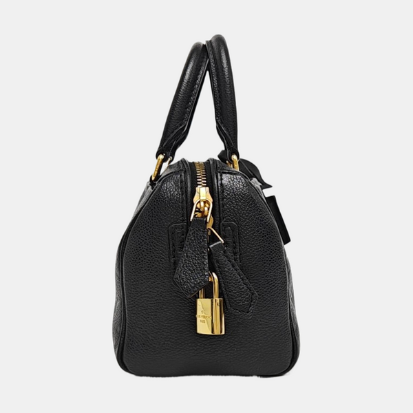 SPEEDY 20 Monogram Calfskin Black