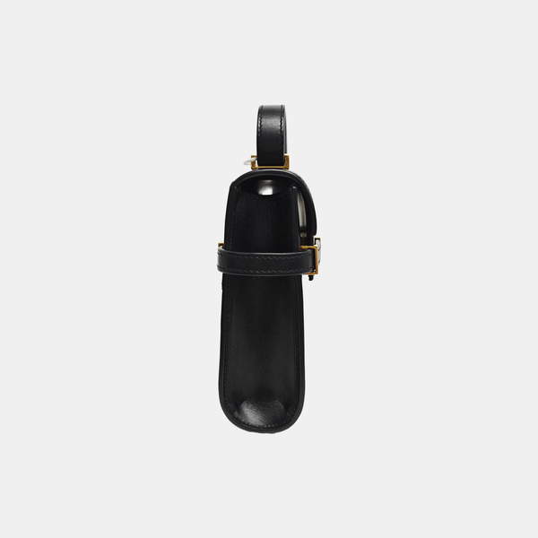 MANHATTAN Mini Calfskin Black