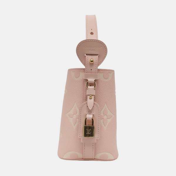 ALL IN BB Monogram Calfskin Pink