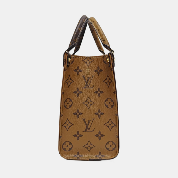 ONTHEGO PM Monogram Coated Canvas Brown