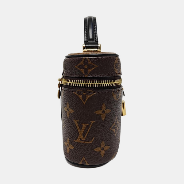 Vanity Chain Pouch Monogram Coated Canvas Brown