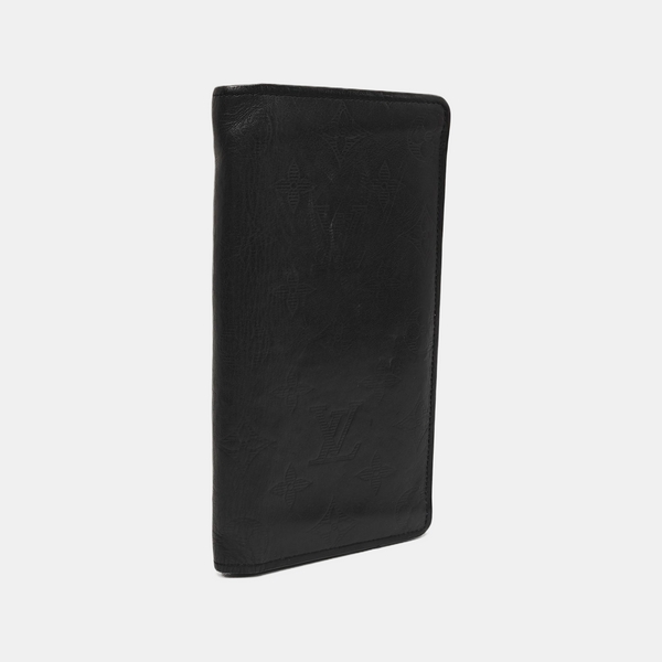 BRAZZA Monogram Calfskin Black Wallet